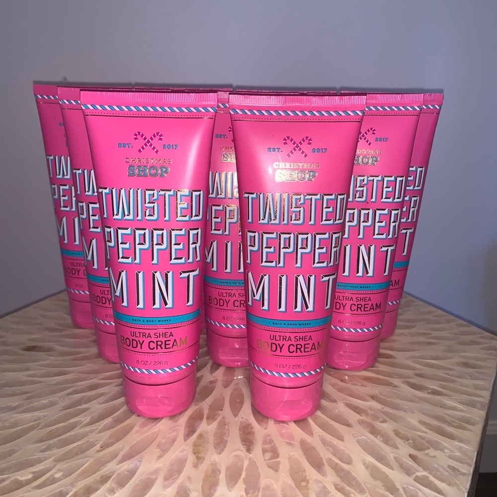 Twisted Peppermint Bath and Body Works Lotion